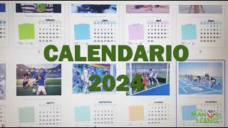 CALENDARIO 2024 MAKING OFF [upl. by Aicissej]