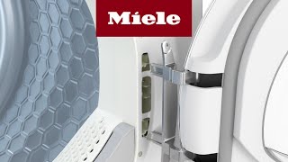 Tumble dryer T1  Changing the door hinging I Miele [upl. by Anurb]