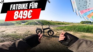 ⚡ FATBIKE für 849€ im Test ⚡ China EBike im Test Wie gut ist das Touroll S1 fatbike test [upl. by Nanoc]