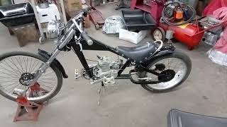 Mini Chopper Build part 2 [upl. by Drarej771]