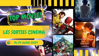 Les Sorties au Cinéma du 24 juillet 2024 [upl. by Einnhoj88]