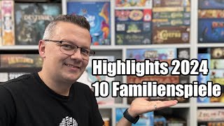 10 Familienspiele  Spiele Highlights 2024 [upl. by Gregoor]