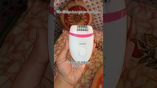 100 honest Philips Satinelle Epilator REVIEW 💥 Best Epilator for women 💅 shorts review [upl. by Celinda250]