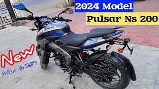 2024 Model Bajaj Pulsar Ns 200 Review  Price  Mileage  Feature  pulsar ns 200 [upl. by Nalloh]