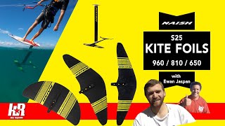 Naish S25  2021 Kite Foil 960  810  650 with Ewan Jaspan [upl. by Ring]