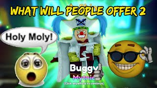 What People Offer For SHINY BUGGY 2 In Anime Adventures [upl. by Yrohcaz]