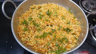 Carrot Rice😋 Easy and Simple recipeIndhu Kitchen [upl. by Imeka256]