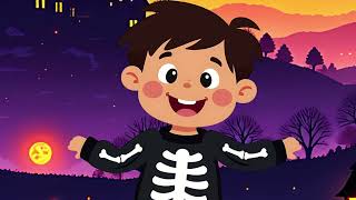 The Spooky Skeleton Dance  KudoCar Songs for Kids [upl. by Suchta]