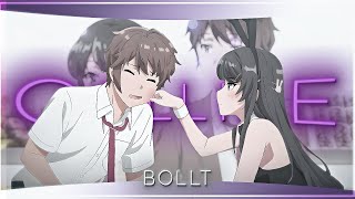 Collide  Mai x Sakuta  AMV EDIT [upl. by Amick]