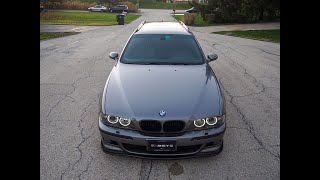 2003 BMW e39 M5 Touring Highway Pull 1 [upl. by Aicilana747]