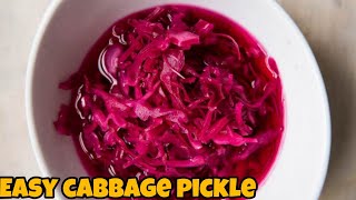 the most delicious cabbage pickled😍😋 [upl. by Katt]