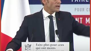 Plan pauvreté  les cinq principales annonces d’Emmanuel Macron [upl. by Dyob]