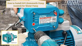 TOTAL Automatic Pump Control  TWPS101How to installation Automatic Pump Control [upl. by Akinnej691]