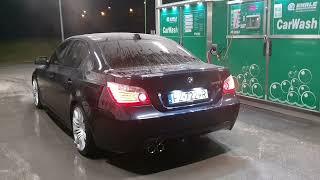 BMW E60 550i Muffler Delete Engine Sound [upl. by Aisor616]