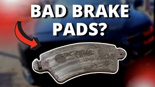 SYMPTOMS OF BAD BRAKE PADS [upl. by Dennet]