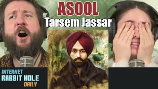 ASOOL Full Video Tarsem Jassar  irh daily REACTION [upl. by Asir318]