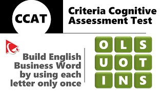 How to Pass Criteria Cognitive Aptitude Test CCAT [upl. by Llehsam]