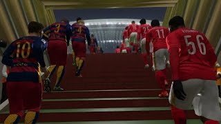 PES 2016 FC Barcelona vs Guangzhou Evergrande Gameplay [upl. by Eceinahs]