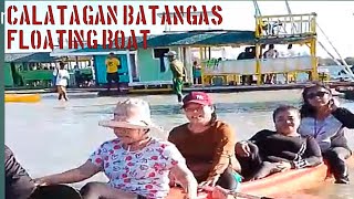 THE NICE VIEW AT CALATAGAN BATANGAS FLOATING BOAT BEACHONLY IN THE PHILIPINES [upl. by Clevey416]