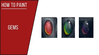 How to Paint Gems for Warhammer amp Warhammer 40K miniatures [upl. by Gurtner873]