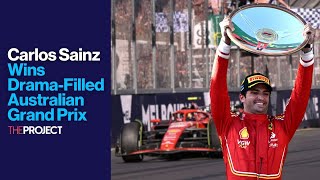 Carlos Sainz Wins DramaFilled Australian Grand Prix [upl. by Koenraad527]