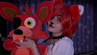 ASMR ☆ foxy keeps you safe in pirates cove ☠  roleplay fnaf whispering [upl. by Solrak]