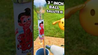 TESTING THE LOUDEST SALUTE FIREWORK ROCKET fireworks shorts [upl. by Mathre158]