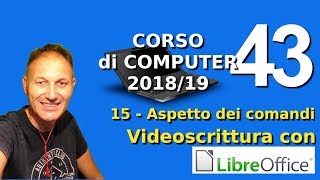 43 Nuova disposizione comandi  15 LibreOffice  Daniele Castelletti  Associazione Maggiolina [upl. by Ykcin]