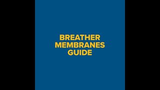 Breather Membranes Guide  heres how [upl. by Airpal]