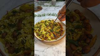 8 Min POHA Chivda 💛🤩 pohachivda pohachivdarecipe chivda chivdarecipe diwalirecipe snacks food [upl. by Mariande]