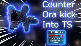 YBA How To Counter Ora Kick Into TS [upl. by Ellicec]