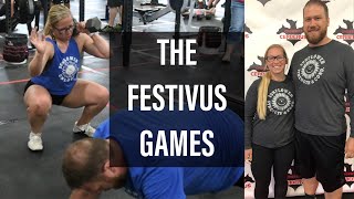 My First CrossFit Competition  Festivus Games  Jes Hampton [upl. by Rannug]