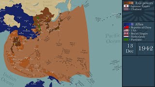 World War II  Pacific War 19311945  Every Day [upl. by Onitsuj]