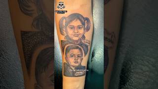 Portrait tattoo starting only 4K￼ tattoo shorts portrait [upl. by Constancia]