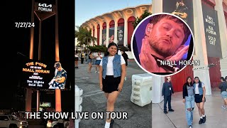 Niall Horan Concert Vlog The Show Live On Tour LA N1 [upl. by Terhune]