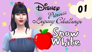 Sims 4  Disney Princess Legacy Challenge  Perkenalkan Snow White [upl. by Esirrehc]