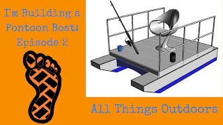 Im Building a Mini Pontoon Boat Episode 2  Cutting out the deck [upl. by Moyers]