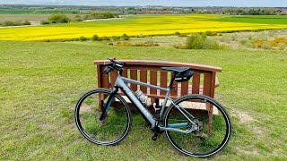 Boardman Hybrid Electric Bike 89e Route to Dinnington UK [upl. by Selyn]