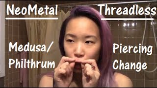 Changing my Medusa  Neometal Threadless System [upl. by Sumetra]