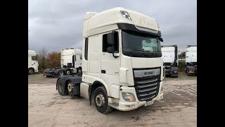 2018 DAF 480 XF Super Space Tractor Unit Heavy Haulage FN68 FGV 474710 [upl. by Aysa944]