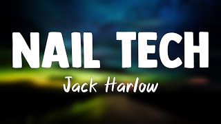 Nail Tech  Jack Harlow Lyrics Video 🪴 [upl. by Atauqal]