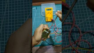 Unbelievable AC Voltage from a Synchronous Motor shorts viralshort experiment [upl. by Naleek]