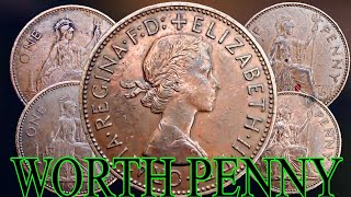 Valuable UK 1 Penny Coins Worth Big Money Check Your Pocket Change for These Rare Finds [upl. by Messing92]