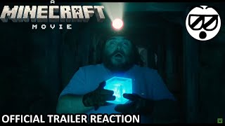 Minecraft Movie Official Trailer Reaction [upl. by Ariamo]