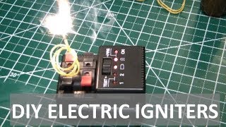 DIY Electric Igniters for Rocket Engines amp Pyrotechnics  ELEMENTALMAKER [upl. by Cristionna]