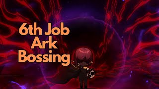 Maplestory 6th Job Ark Bossing Lvl 1 Origin  Mastery [upl. by Lecrad493]