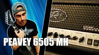 PEAVEY 6505 MINI HEAD  Metal Demonstration  Anto Addabbo [upl. by Rabaj547]