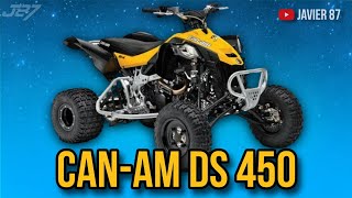 CANAM DS 450 UN DEPORTIVO LISTO PARA LA TIERRA [upl. by Anavas]