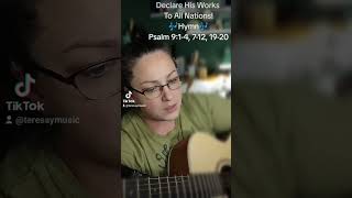 Declare His Works To All Nations  Hymn  Lyrics [upl. by Barbara]