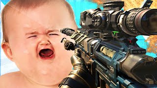 1V1 VS THE BIGGEST CRY BABY ON BO3 Black Ops 3 Trolling [upl. by Nido490]